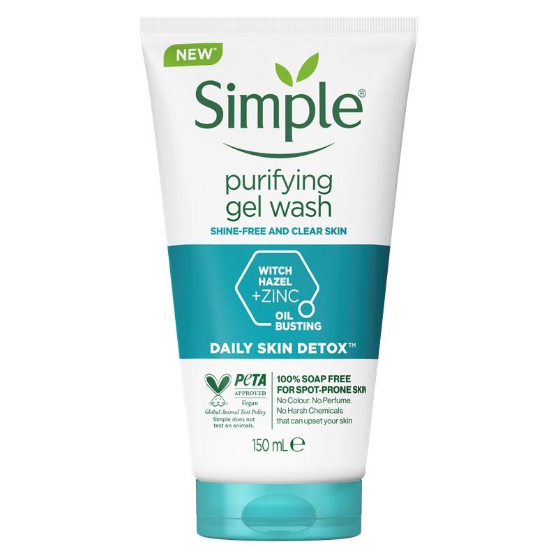 Sữa rửa mặt Simple Purifying giúp kiềm dầu