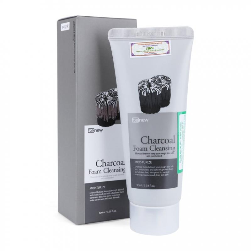 Sữa rửa mặt than hoạt tính ﻿Charcoal Foam Cleanser Benew