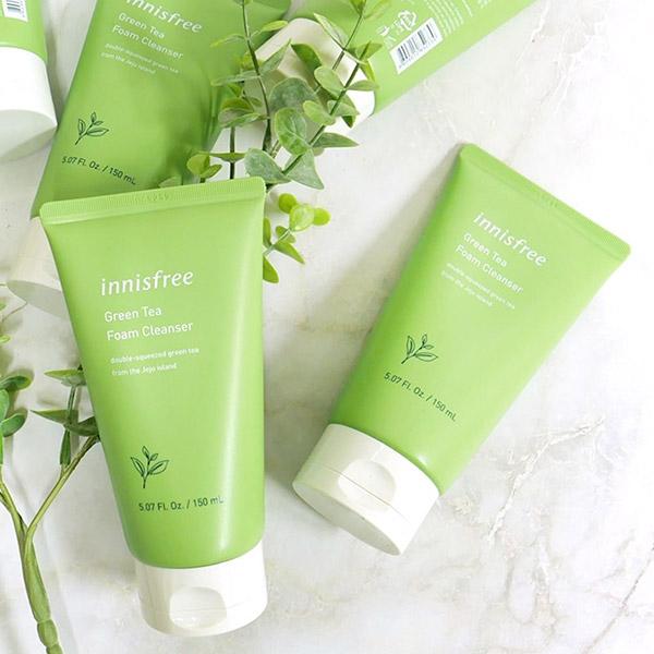 Sữa Rửa Mặt Trà Xanh Innisfree Green Tea Foam Cleanser