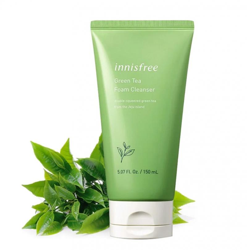 Sữa Rửa Mặt Trà Xanh Innisfree Green Tea Foam Cleanser