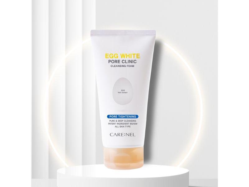 Sữa rửa mặt trứng Care:Nel Egg White Pore Clinic Cleansing Foam