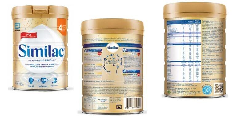 Sữa Similac 5G số 4 800g (2-6 tuổi)