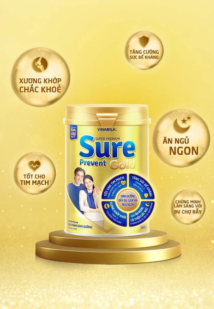 Sữa Sure Prevent của Vinamilk