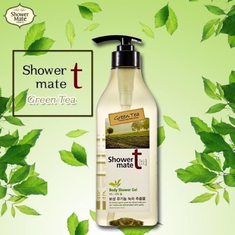 Sữa tắm cao cấp Hàn Quốc Shower Mate Green Tea