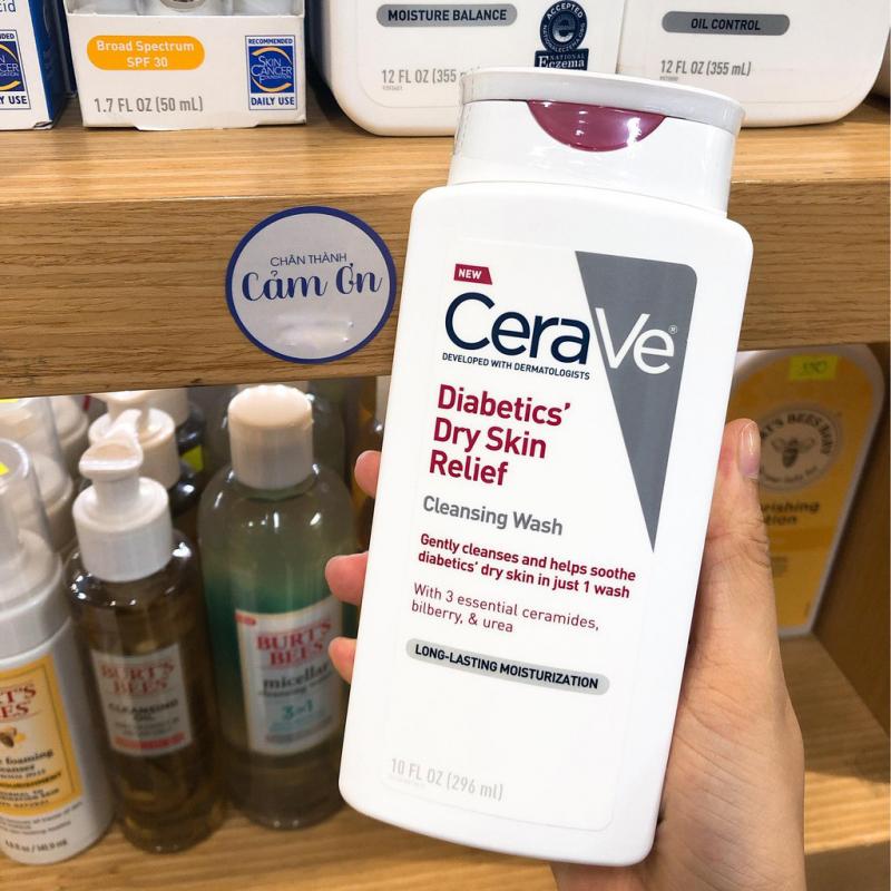 Sữa Tắm CeraVe Diabetics' Dry Skin Relief