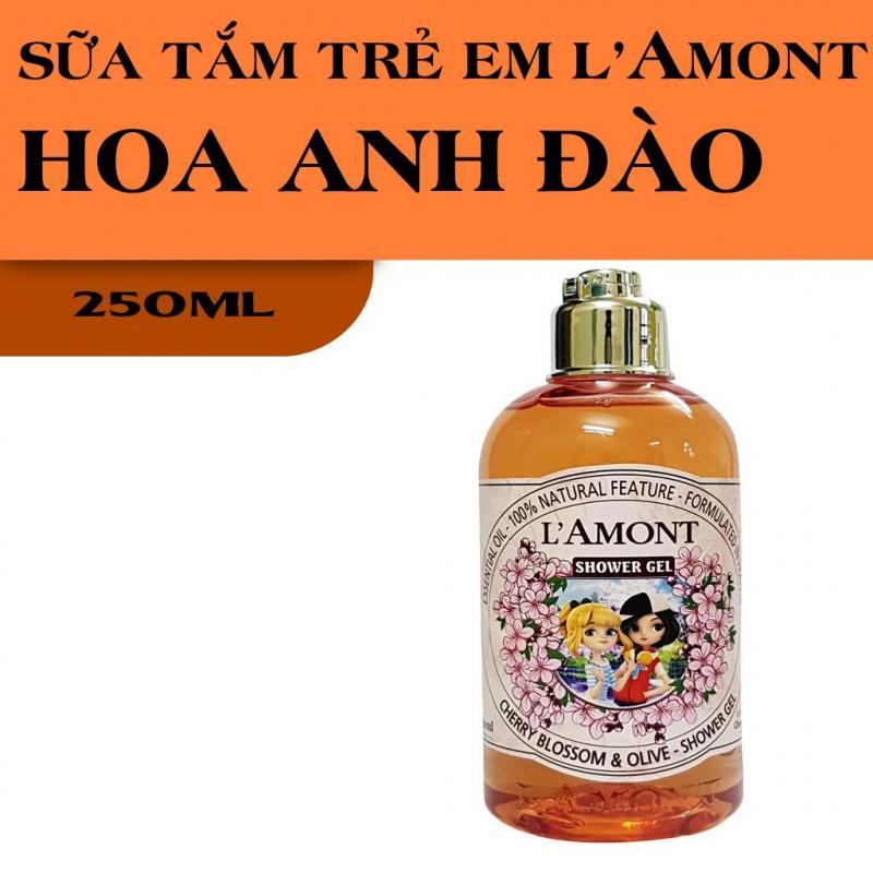 Sữa tắm cho bé LAMONT En Provence hương hoa anh đào