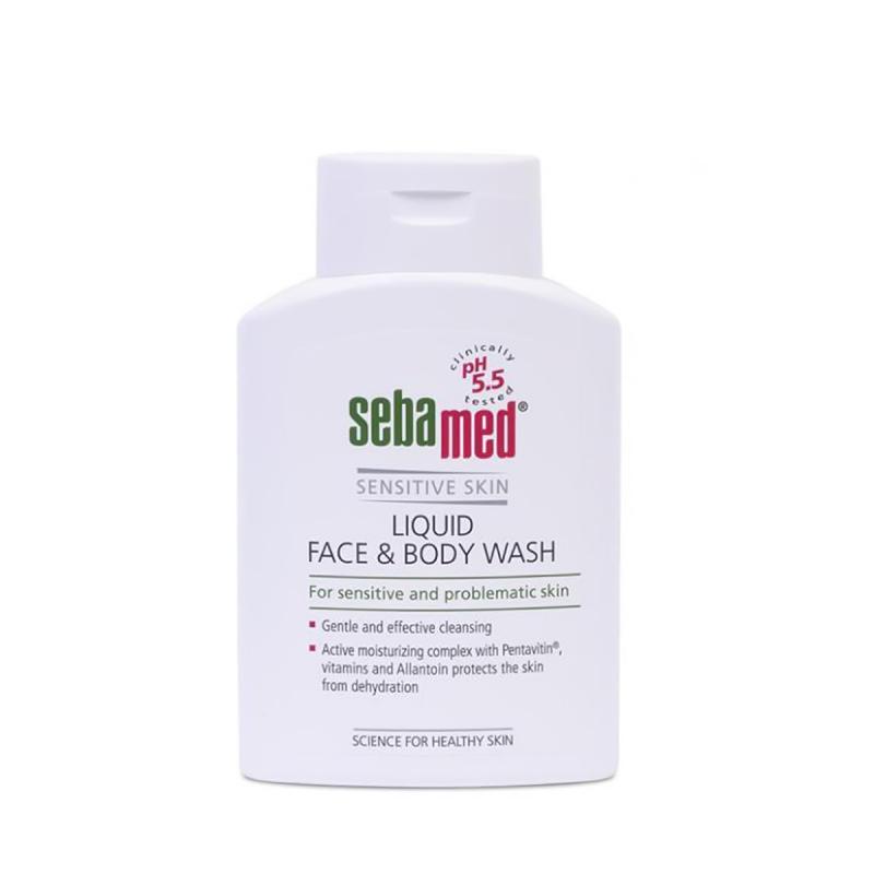 Sữa tắm cho da nhạy cảm Sebamed Face & Body Wash pH5.5