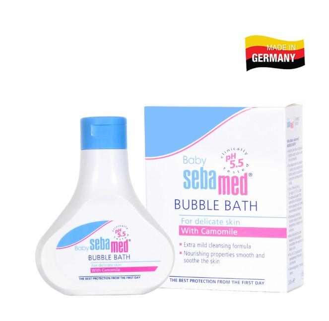 Sữa tắm dịu nhẹ toàn thân Sebamed Baby Bubble Bath pH 5.5