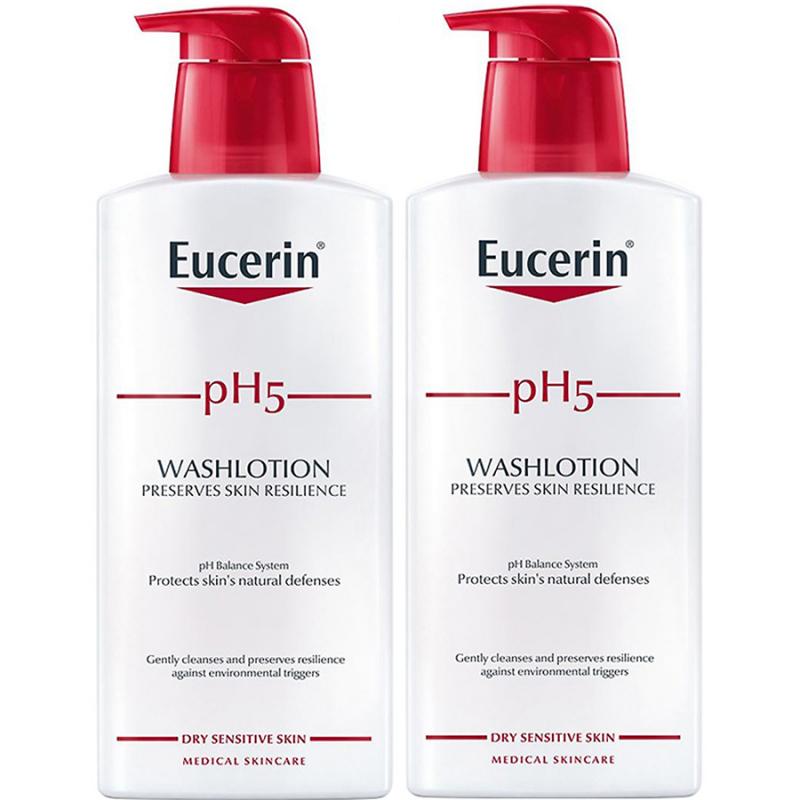 Sữa tắm cho da nhạy cảm Eucerin pH5 Washlotion