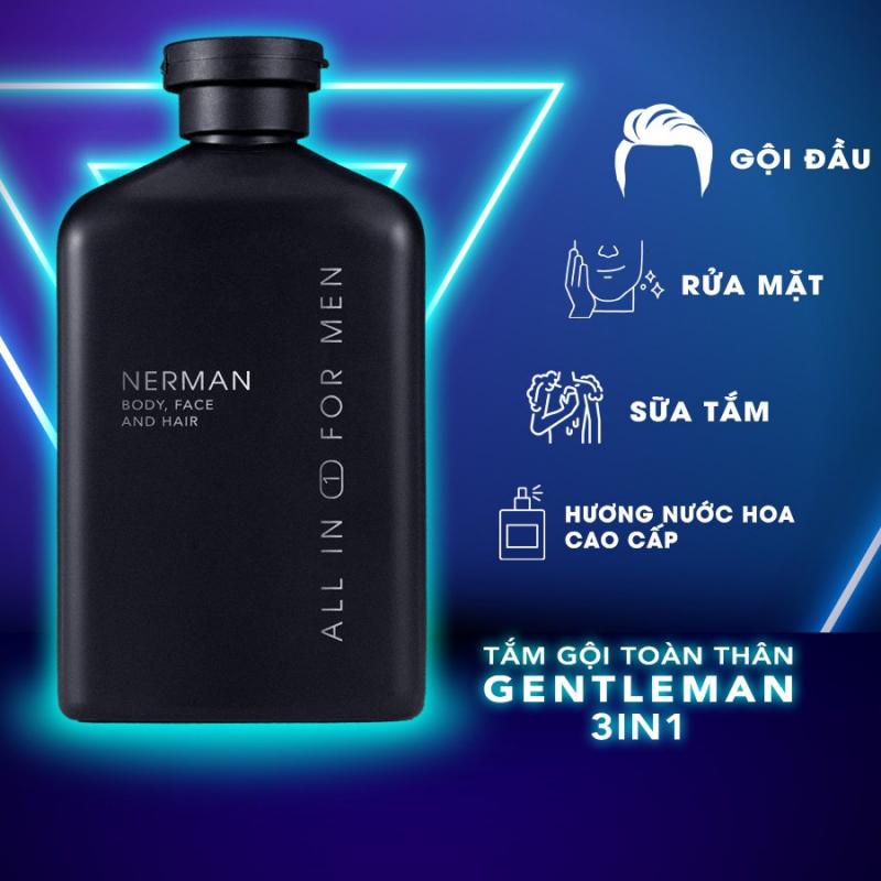 Sữa tắm gội Gentleman 3in1 Nerman