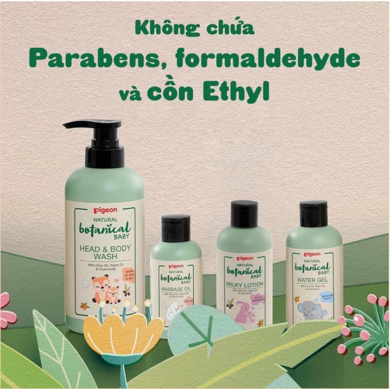 Sữa tắm gội toàn thân cho bé Natural Botanical - Giá tham khảo: 105.000 VNĐ/chai 200ml