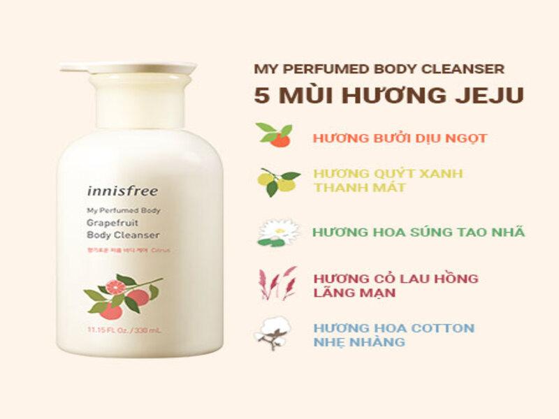 Sữa tắm innisfree My Perfumed Body Cleanser