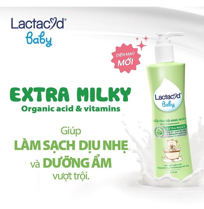 Sữa tắm Lactacyd Milky