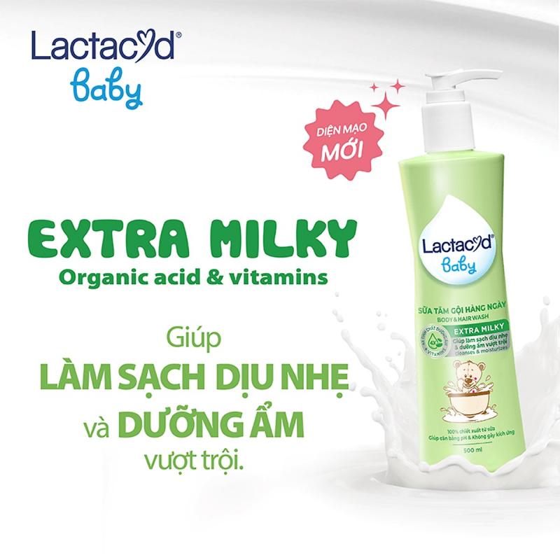 Sữa tắm gội Lactacyd