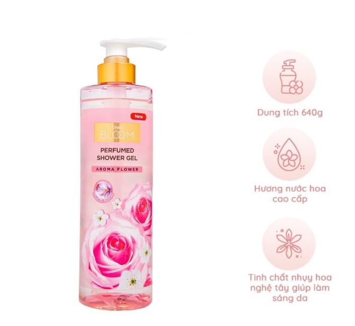 Sữa tắm nước hoa Cindy Bloom Aroma Flower