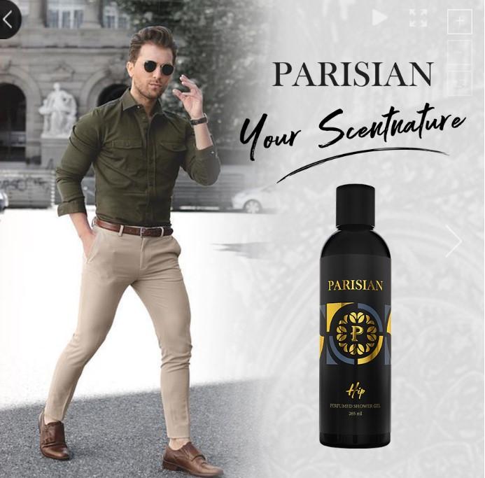 Sữa tắm nước hoa nam Parisian Hip 265ml