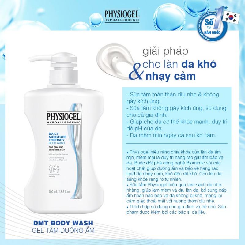 Sữa tắm dưỡng ẩm toàn thân dịu nhẹ Physiogel Daily Moisture Therapy Body Wash