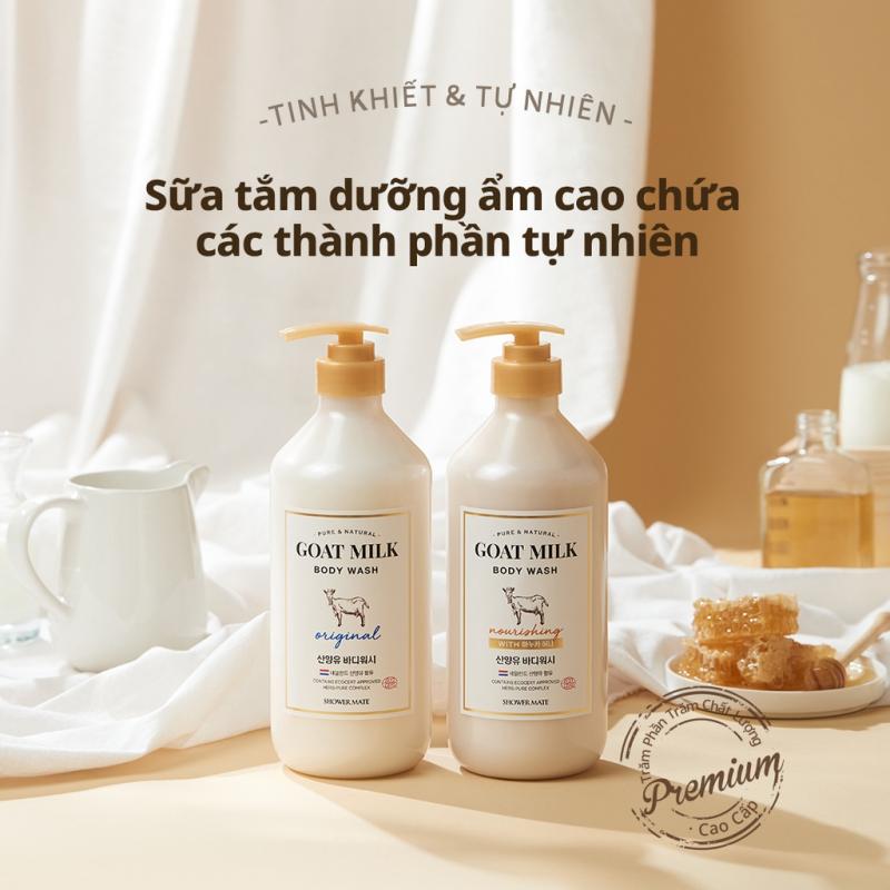 Sữa tắm Shower Mate Goat Milk