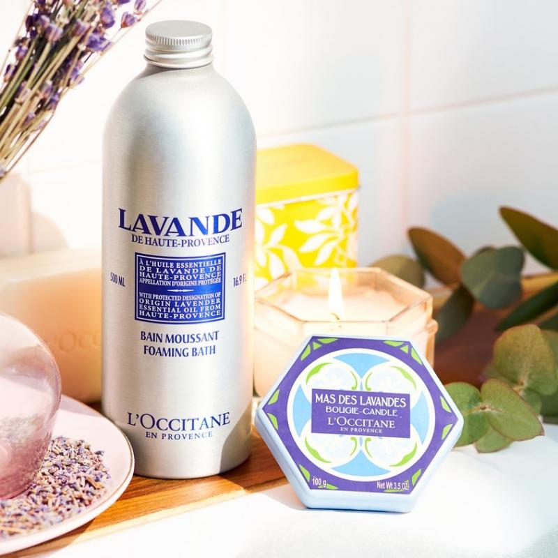 Sữa tắm tạo bọt hương oải hương L'Occitane Lavender Foaming Bath