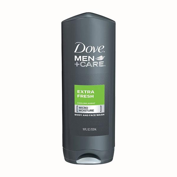 Sữa rửa mặt phối hợp sữa tắm cho nam Dove Men Care Extra Fresh Body and Face Wash với công nghệ MicroMoisture, giúp nuôi dưỡng cho da khỏe hơn, dưỡng ẩm, chống khô và không mượn kích ứng da.