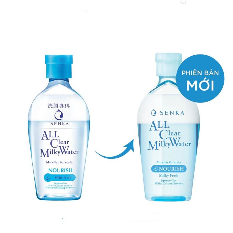 Sữa tẩy trang Senka All Clear Milky Water Nourish