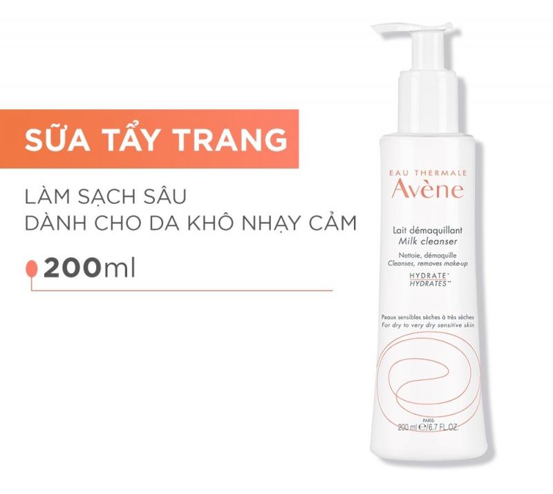 Sữa tẩy trang Avene Gentle Milk Cleanser