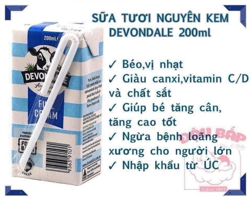 Sữa tươi Devondale