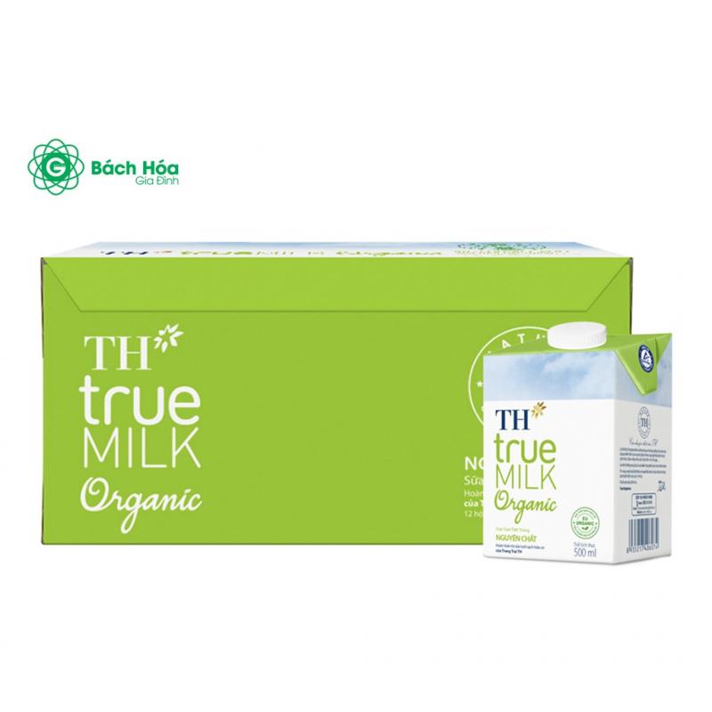 Sữa tươi hữu cơ TH True Milk Organic