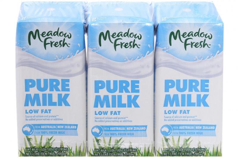 Sữa tươi Meadow Fresh New Zealand ít béo