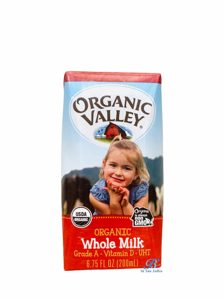 Sữa tươi nguyên kem Organic Valley