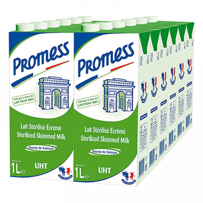 Sữa Tươi Promess Pháp Không Béo