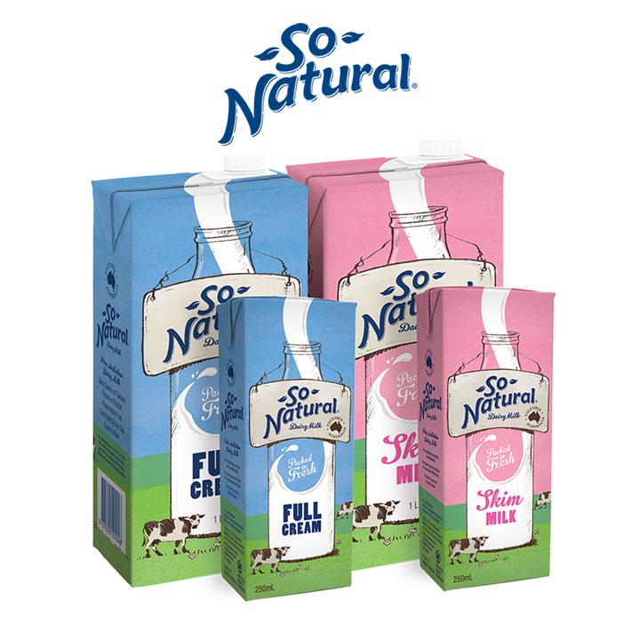 Sữa tươi tách béo So Natural