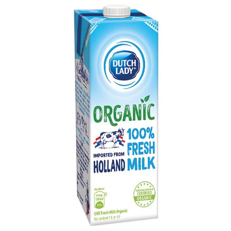 Sữa tươi tiệt trùng organic Cô Gái Hà Lan