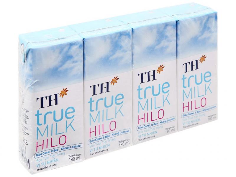 Sữa tươi tiệt trùng TH True Milk Hilo