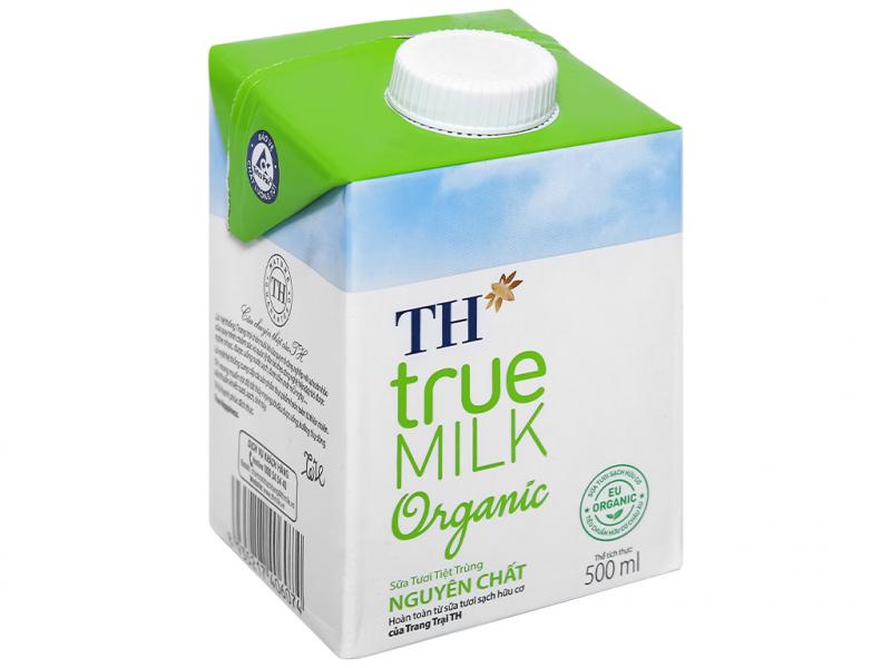 Sữa tươi tiệt trùng TH True Milk Organic