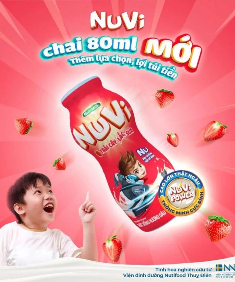 Sữa tươi trái cây Nuvi