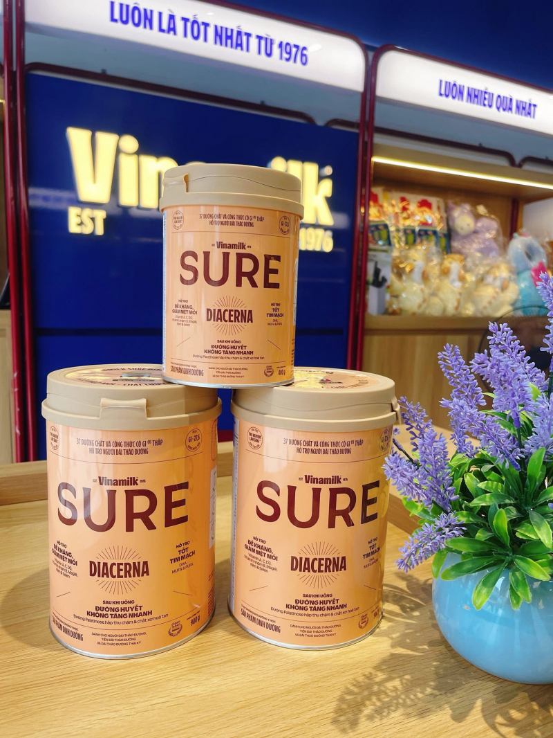 Sữa Vinamilk Sure Diacerna