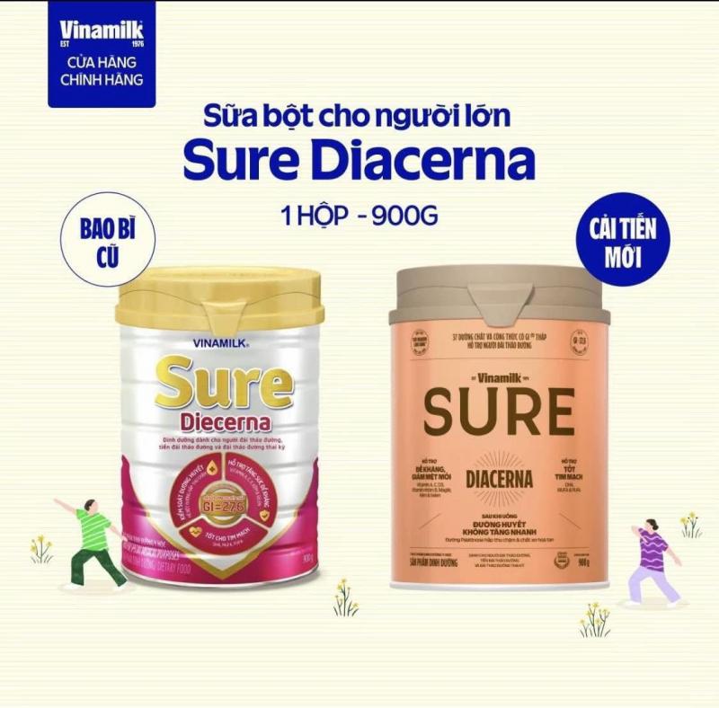 Sữa Vinamilk Sure Diacerna