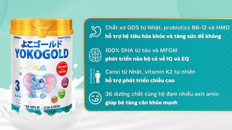 Sữa Vinamilk YokoGold