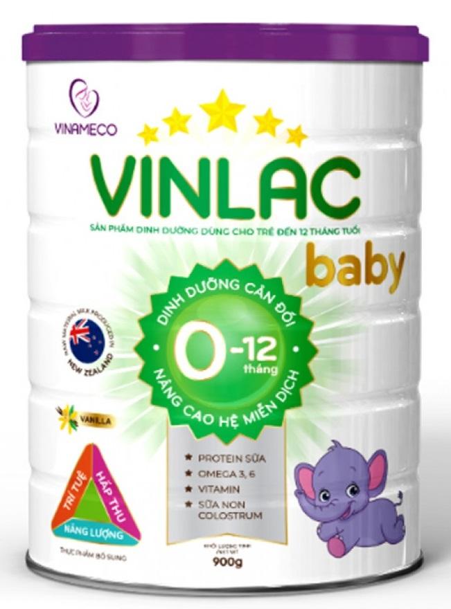 Sữa Vinlac Baby 0-12 tháng
