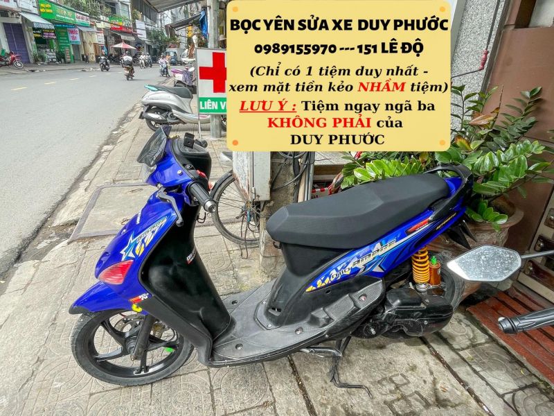 Sửa xe + Bọc yên Duy Phước