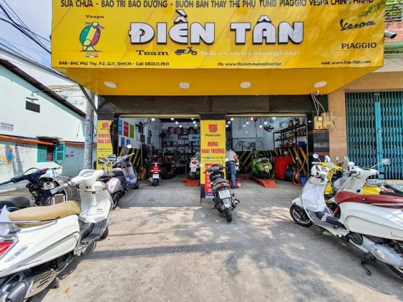 Sửa Xe Điền Tân