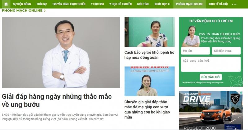 Chuyên mục Phòng mạch online giúp bạn giải đáp mọi thắc mắc