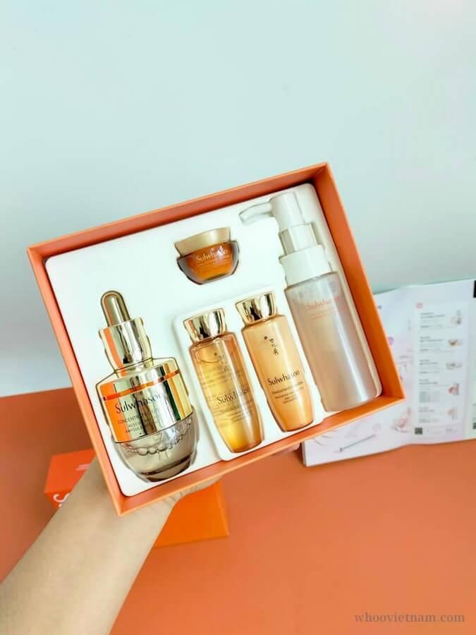 Sulwhasoo Concentrated Ginseng Rescue Ampoule Set