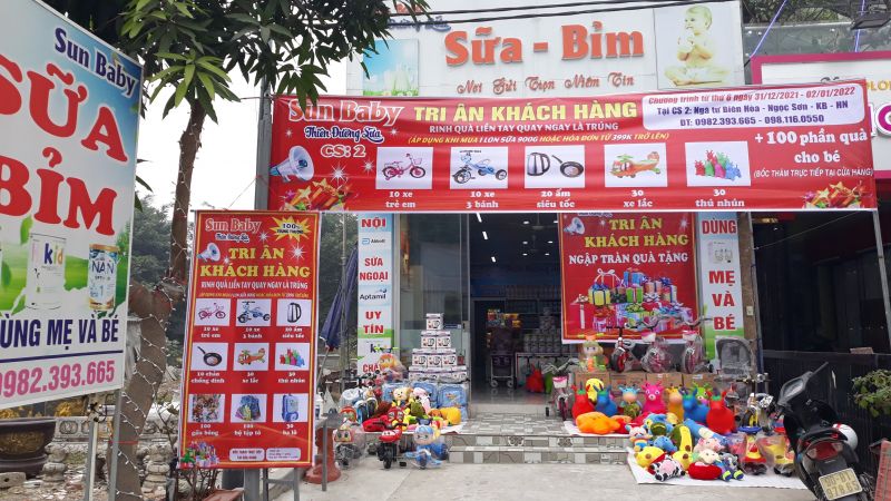 Sun Baby Thiên Đường Sữa Bỉm