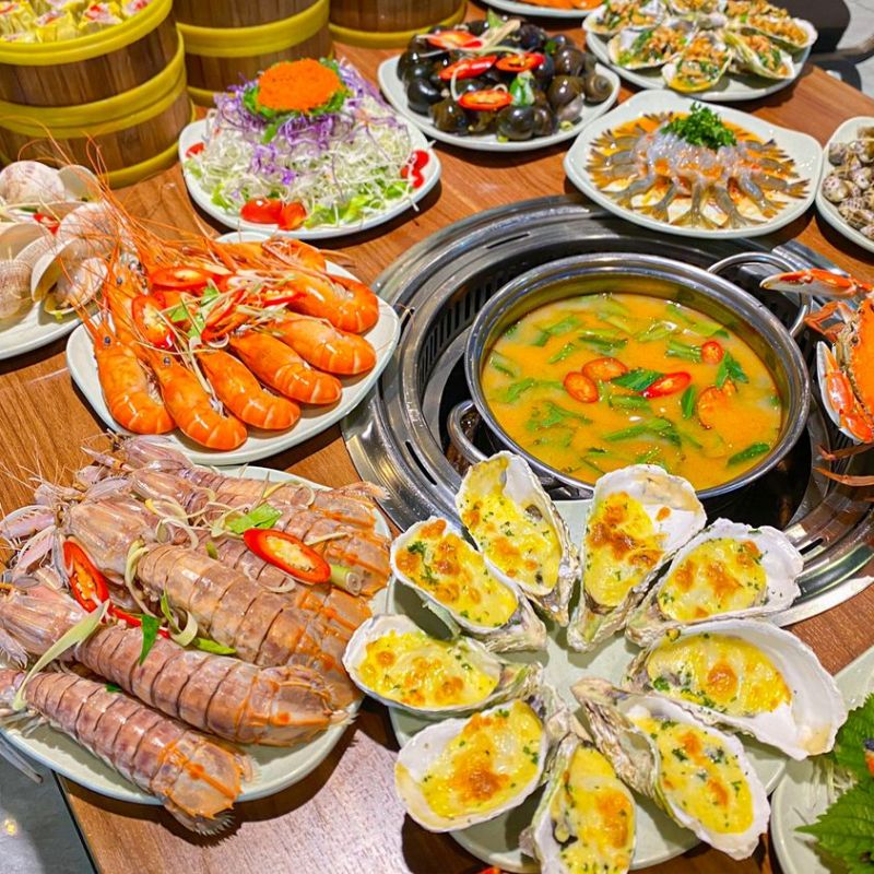 Sun Buffet - Hải sản & Dimsum