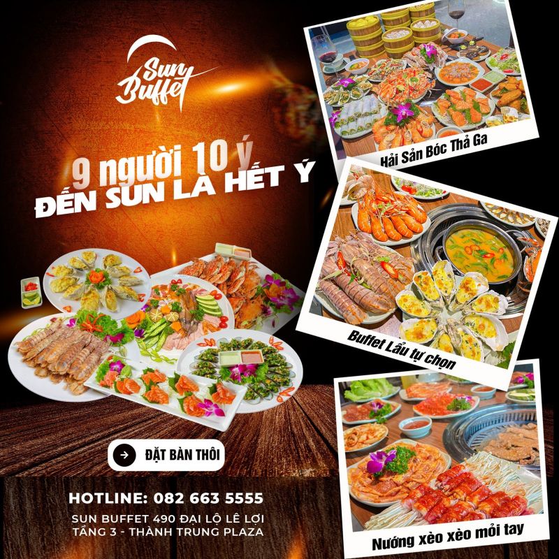 Sun Buffet - Hải sản & Dimsum