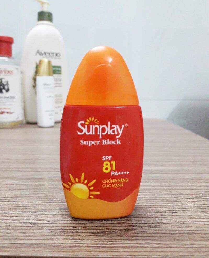 Sữa chống nắng cực mạnh Sunplay Super Block SPF 81