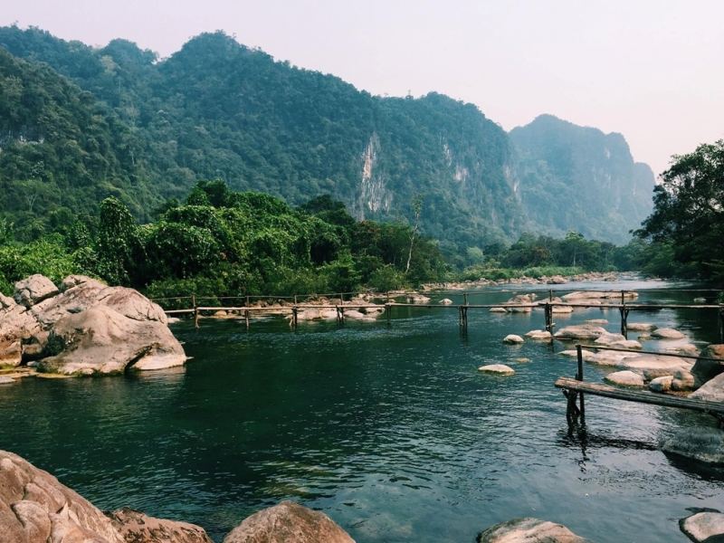 Suối Moọc- Phong Nha, Kẻ Bàng