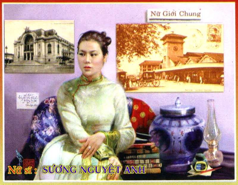 Sương Nguyệt Ánh - Nữ Tổng biên tập đầu tiên